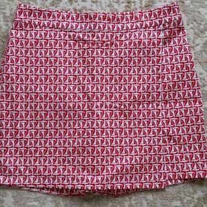 Talbots Cotton Spandex Skort Skirt Size 10